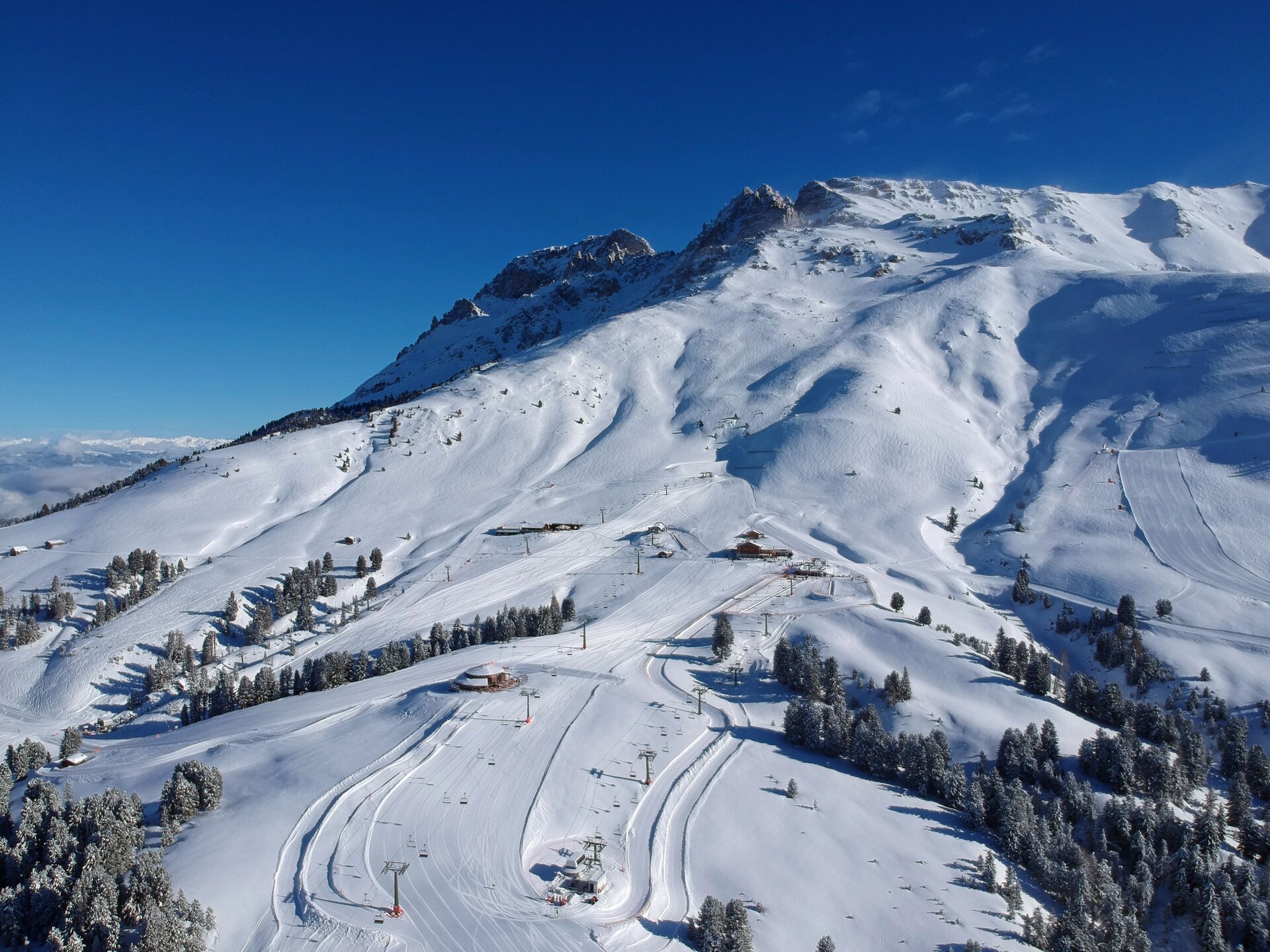 Ski Area Latemar Dolomites