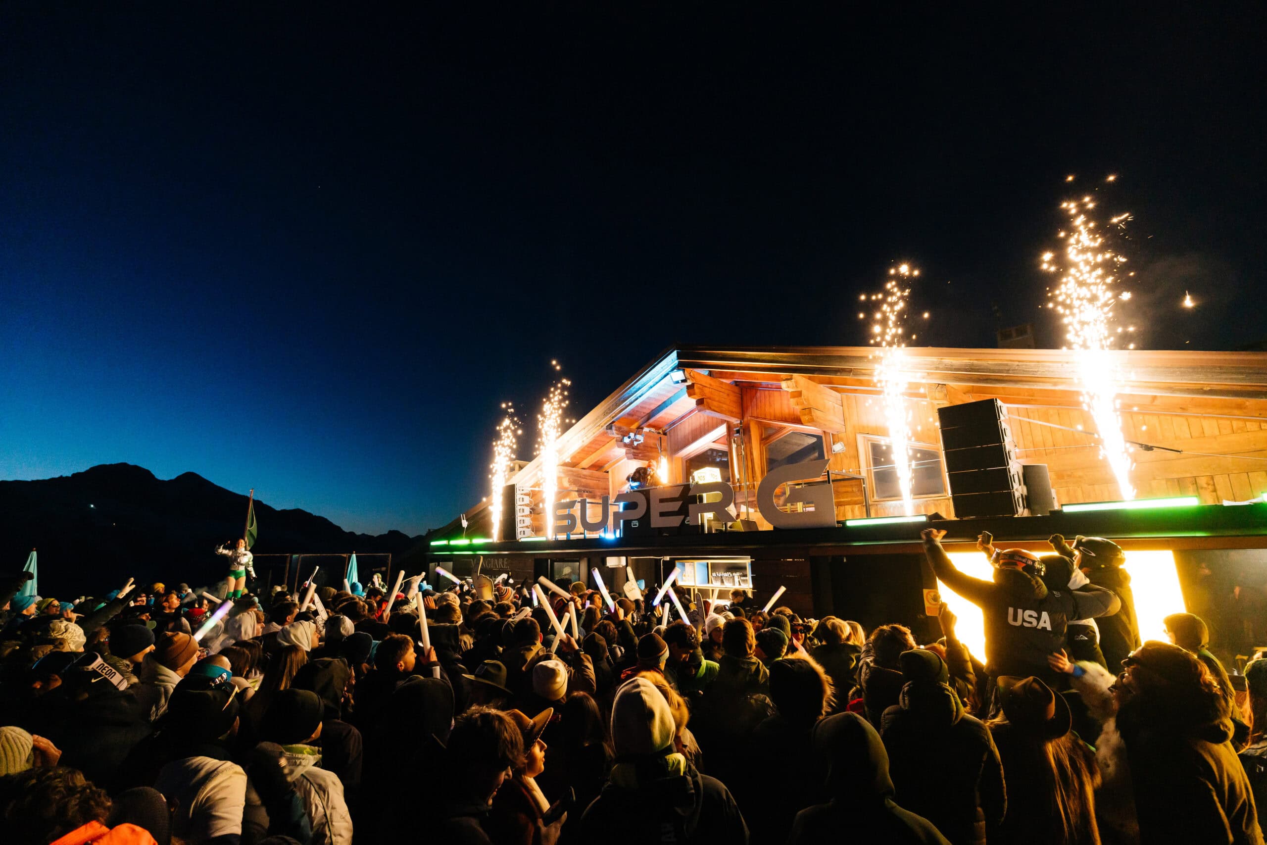 SuperG Cortina, l'aprés-ski olimpico.