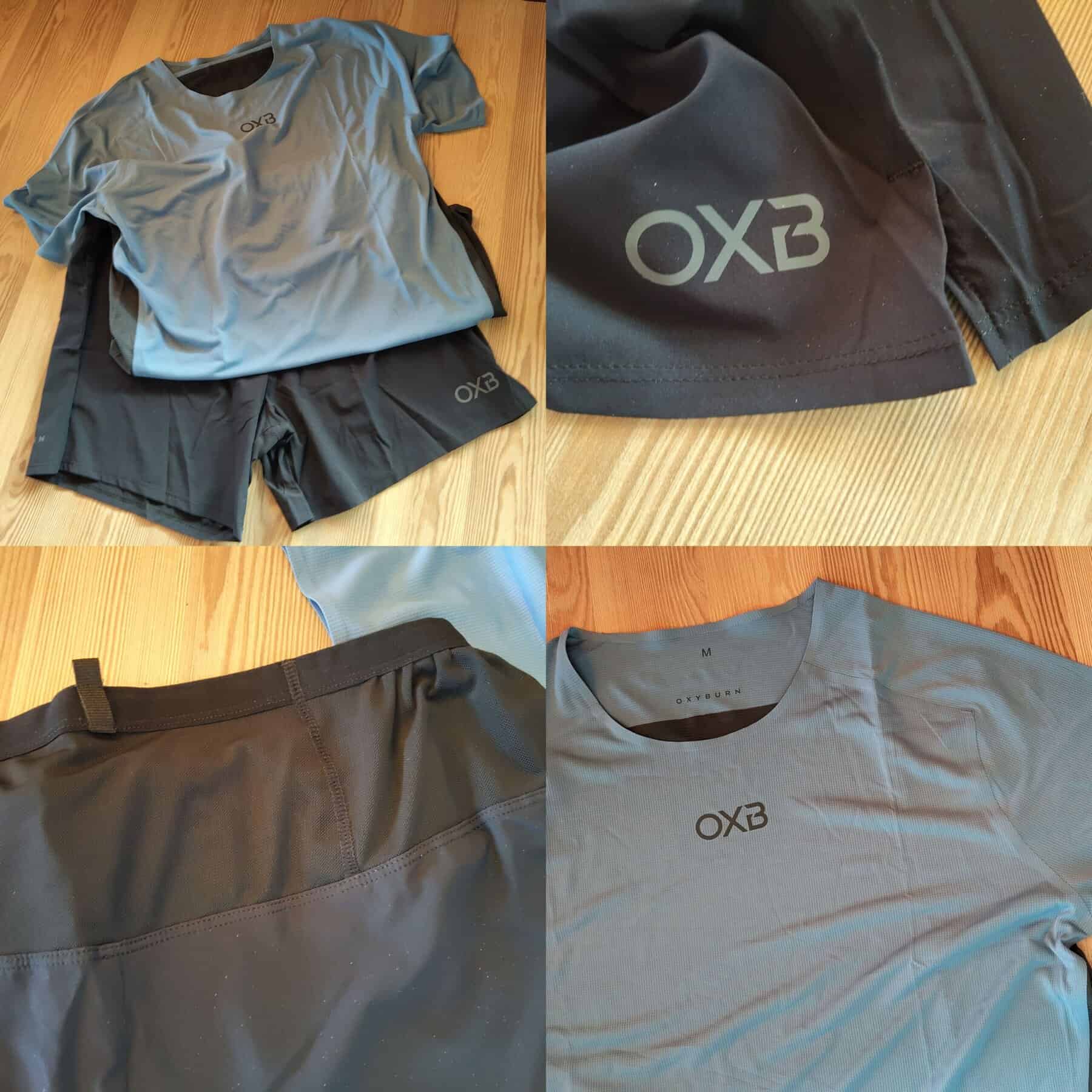 OXYBURN T-Shirt Dryfresh e Trail Race Short