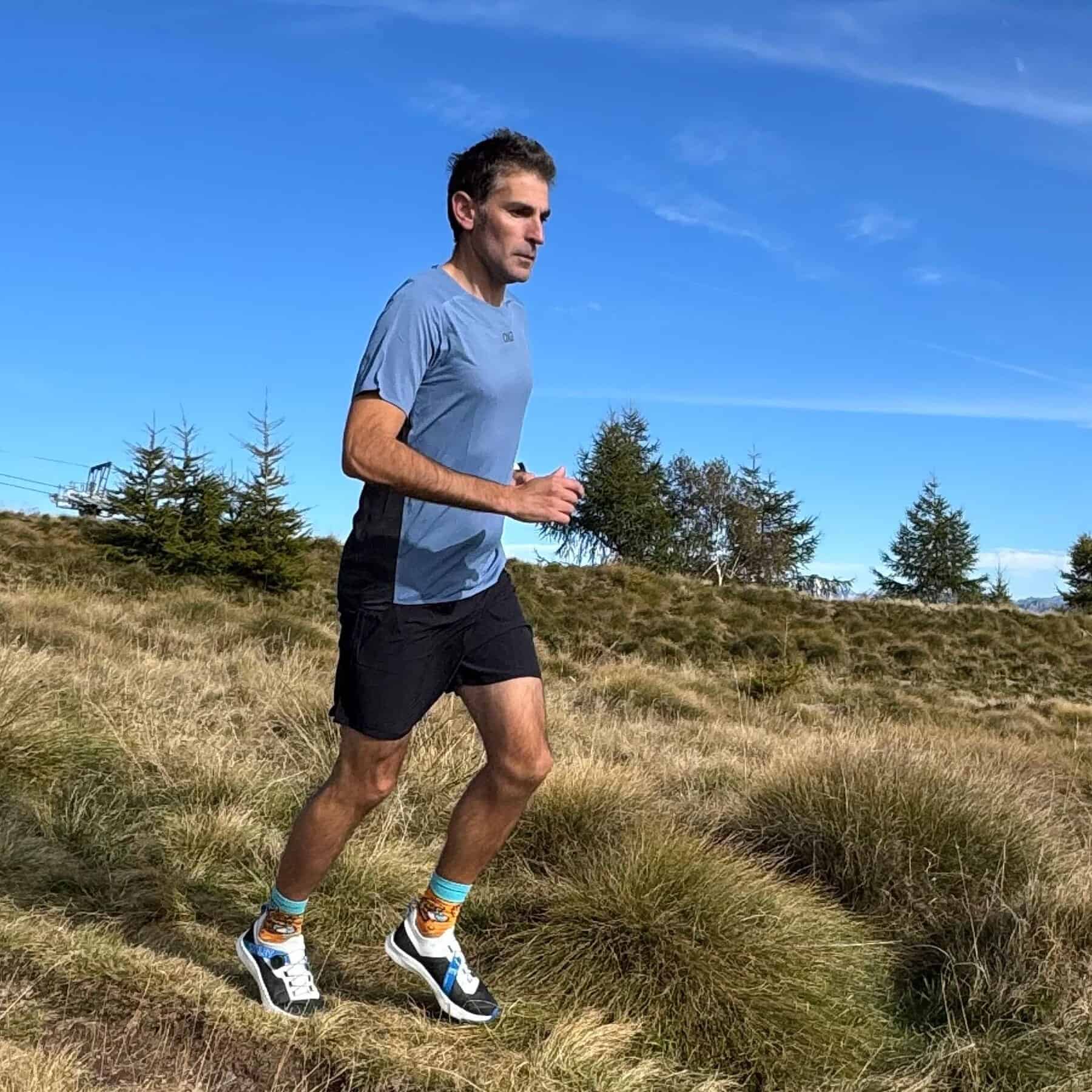 OXYBURN T-Shirt Dryfresh e Trail Race Short