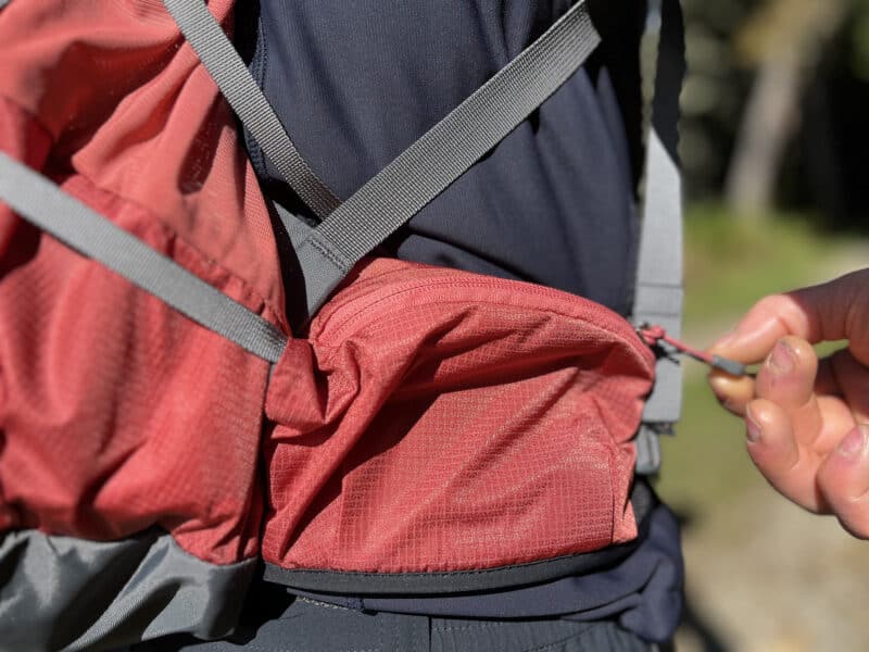 tasche laterali portaoggetti