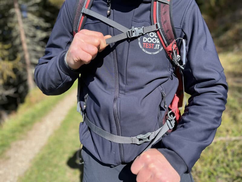 regolazioni Osprey Tempest 33