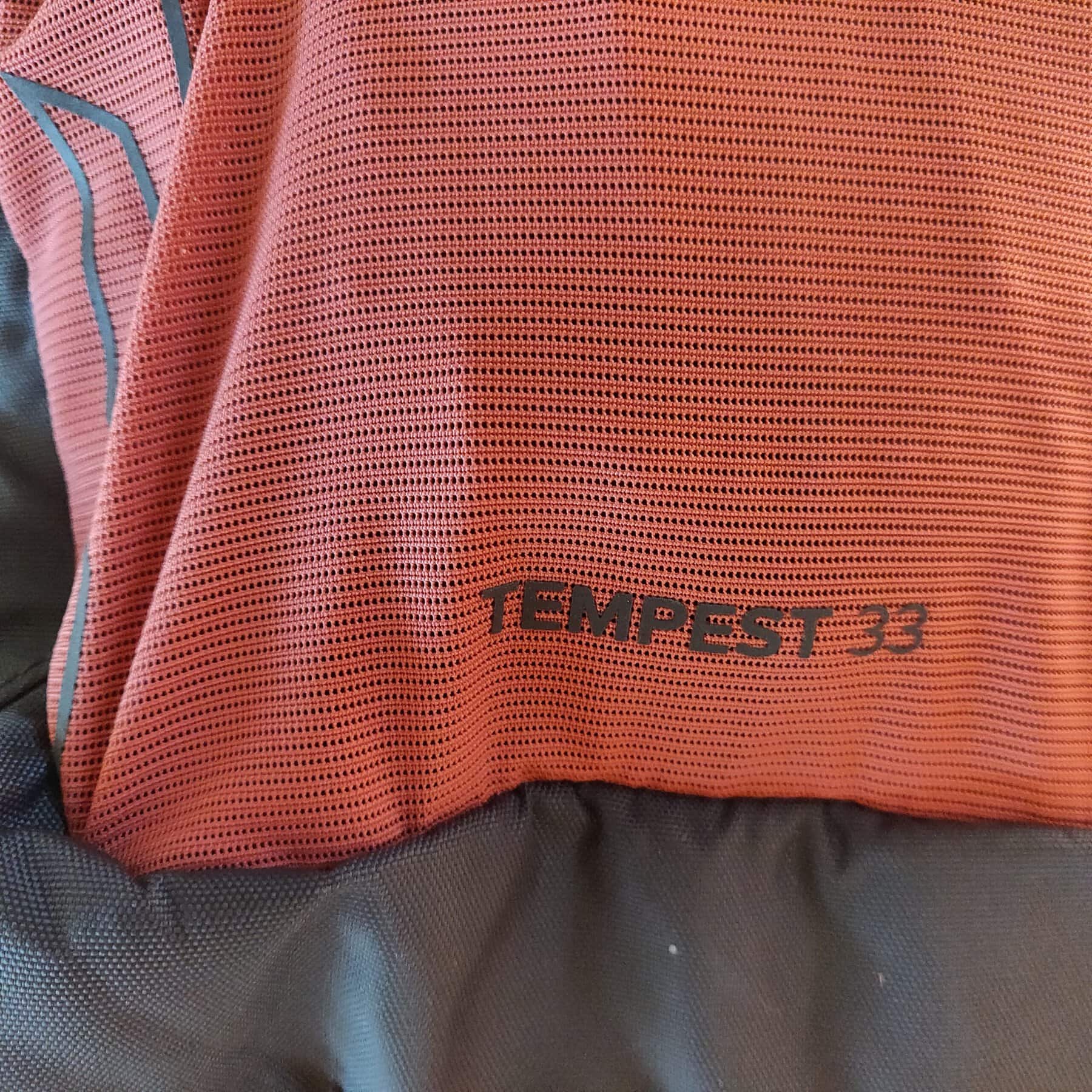 rete elastica frontale Osprey Tempest 33