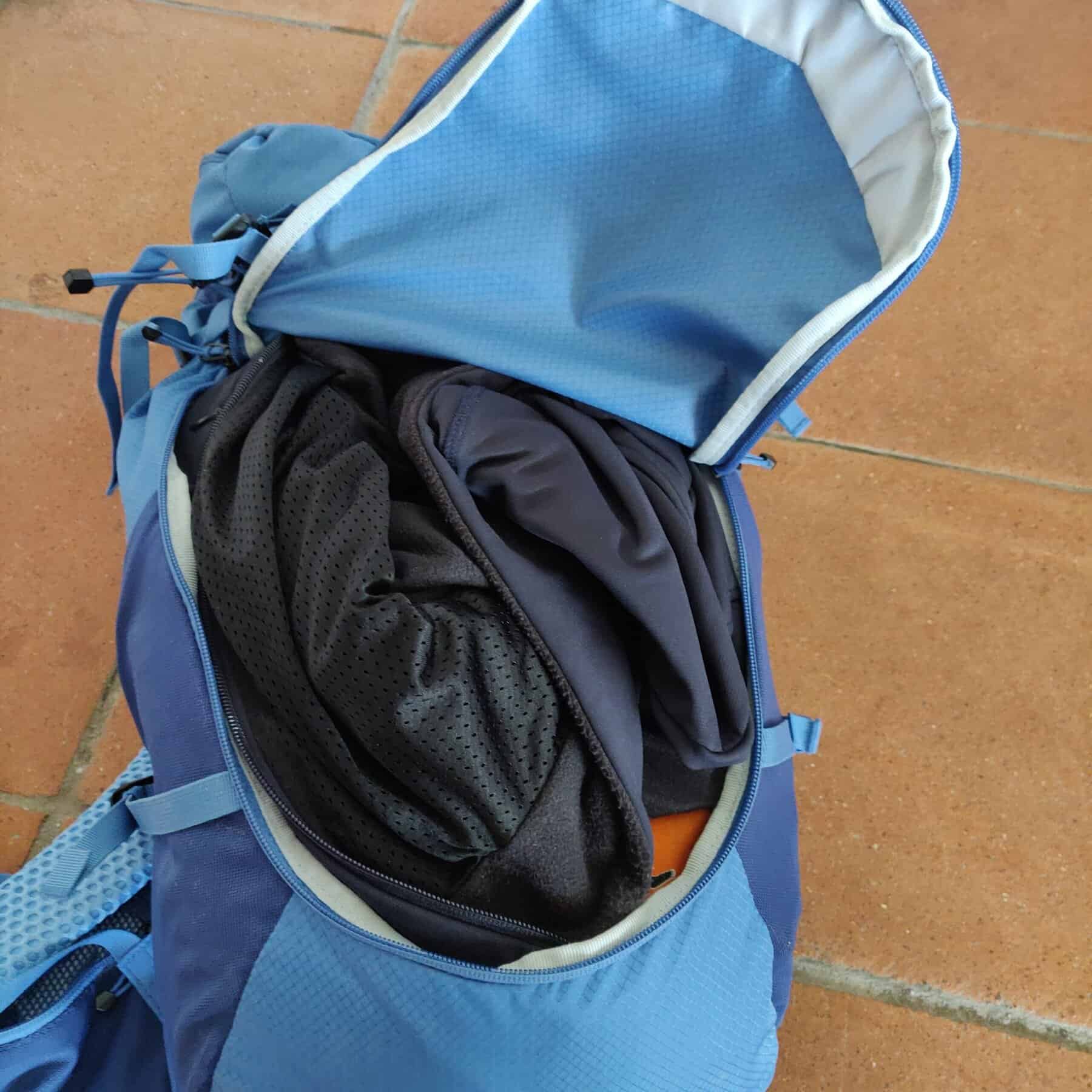 Vano interno zip Deuter Futura