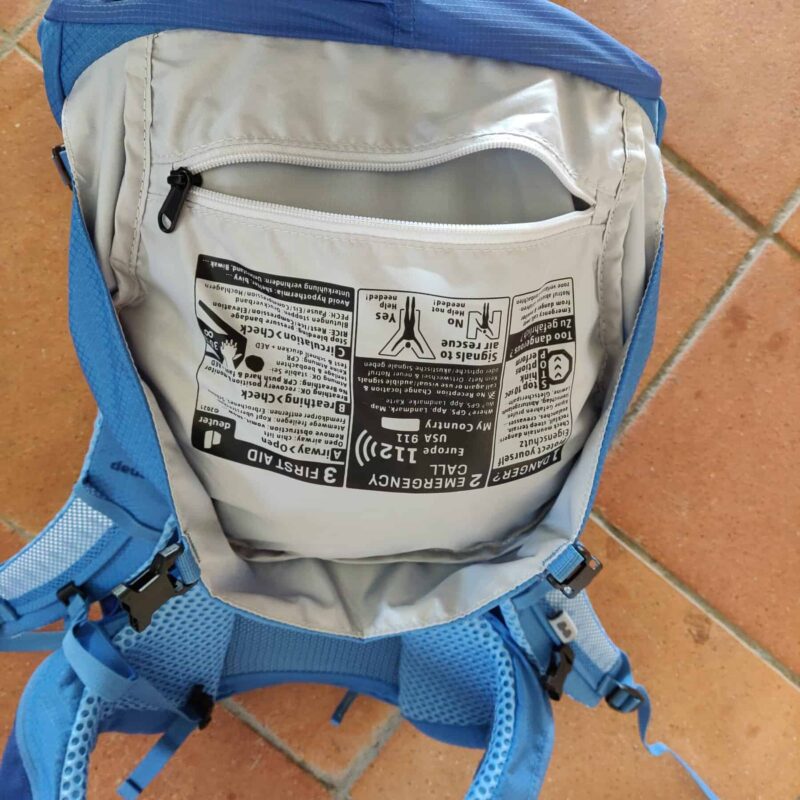 promemoria di emergenza Deuter Futura 26