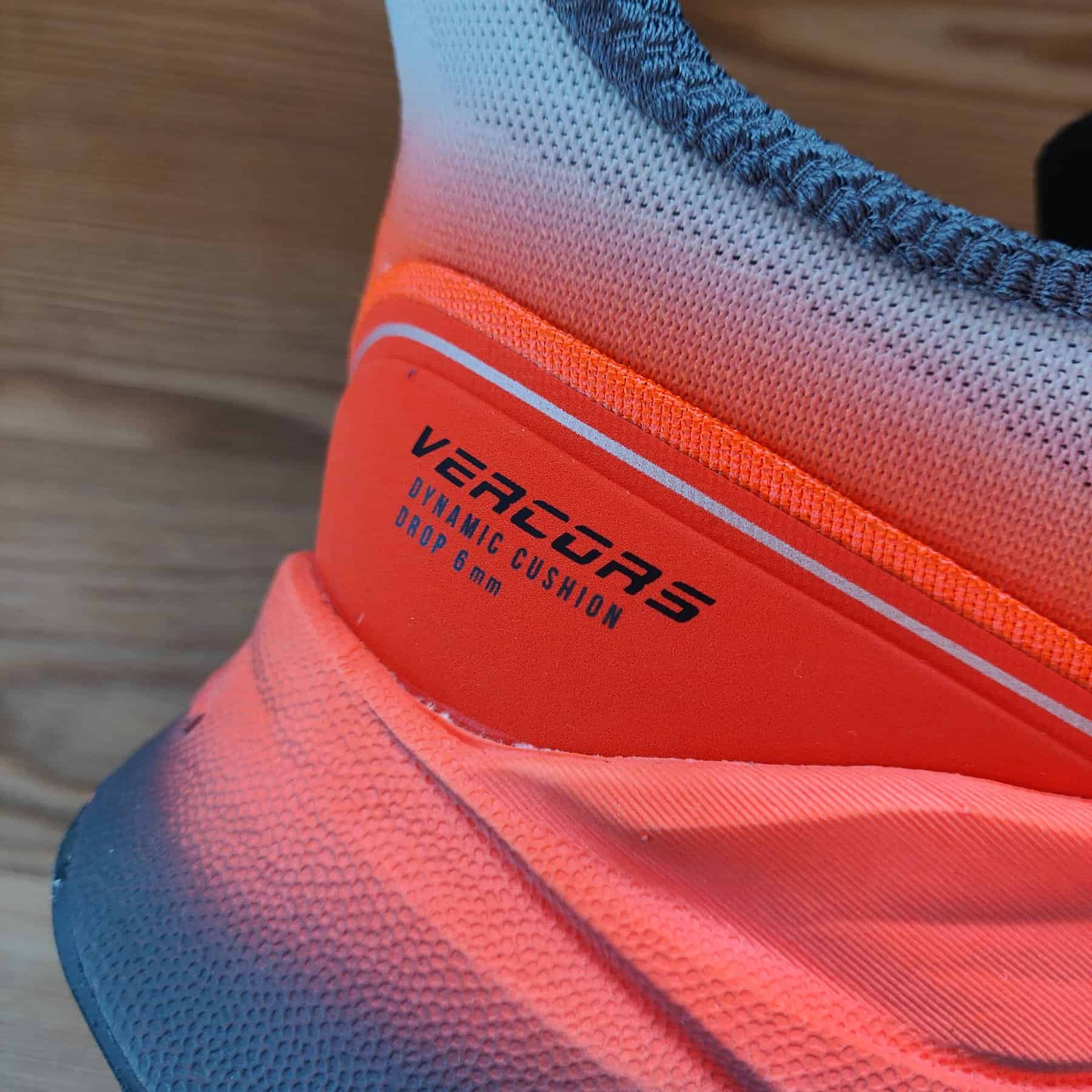 specifica prodotto sul tallone con drop di 6 mm