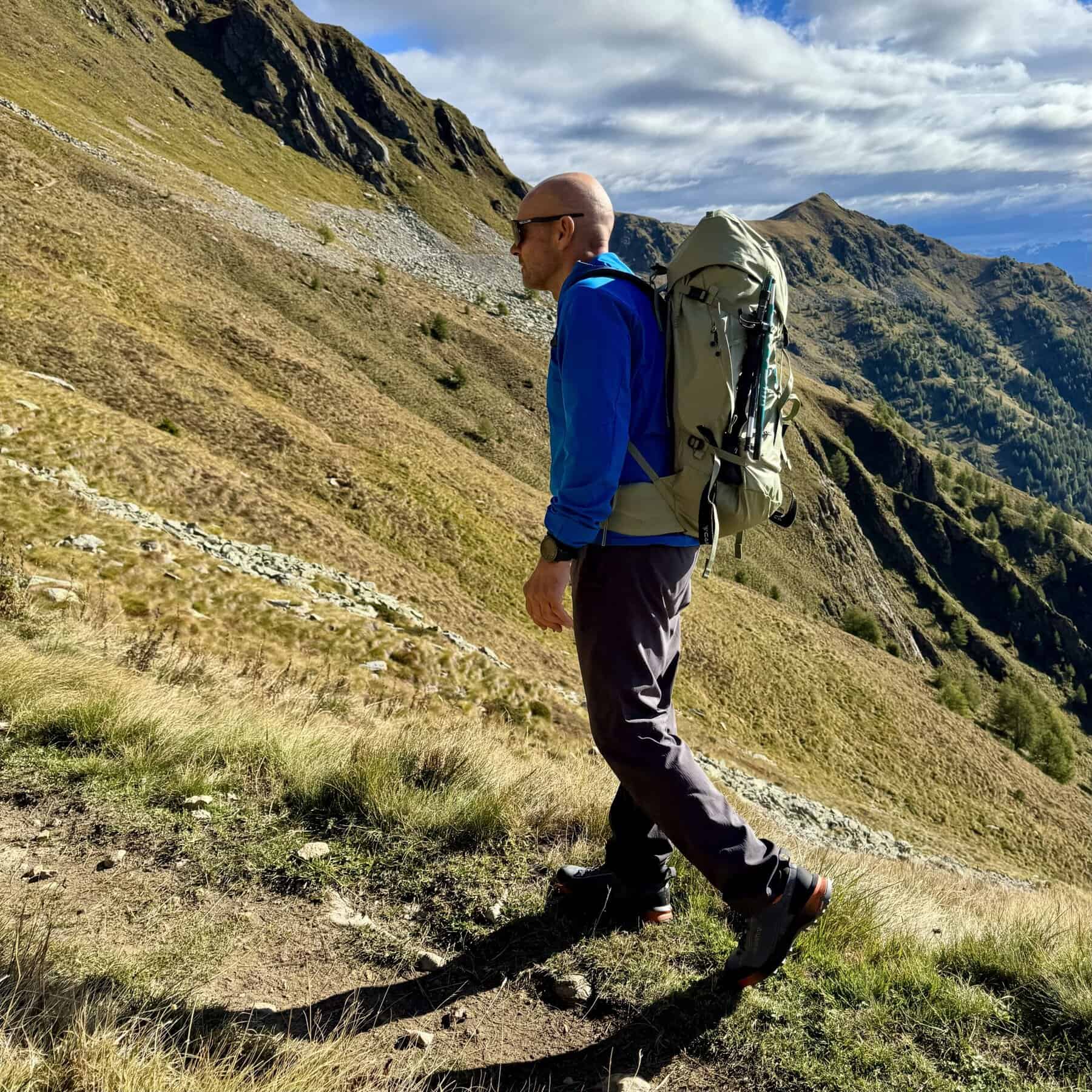Dolomite Vernale Hike Low GTX durante il trekking