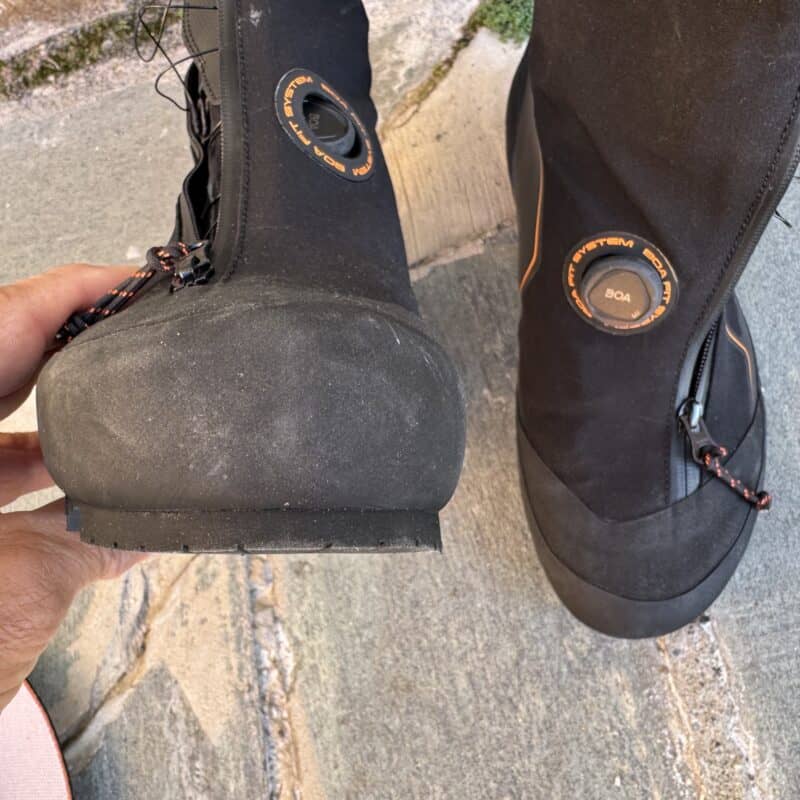 AKU Croda Boa GTX dettaglio della punta