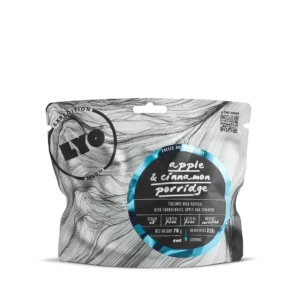 LYOFOOD Apple & Cinnamon Porridge – busta liofilizzata Expedition Menu, fronte