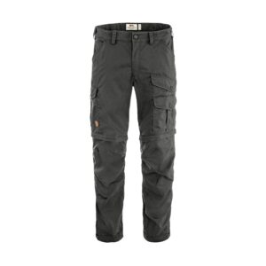 Fjällräven Vidda Pro Lite Zip-Off Trousers M dark grey vista frontale