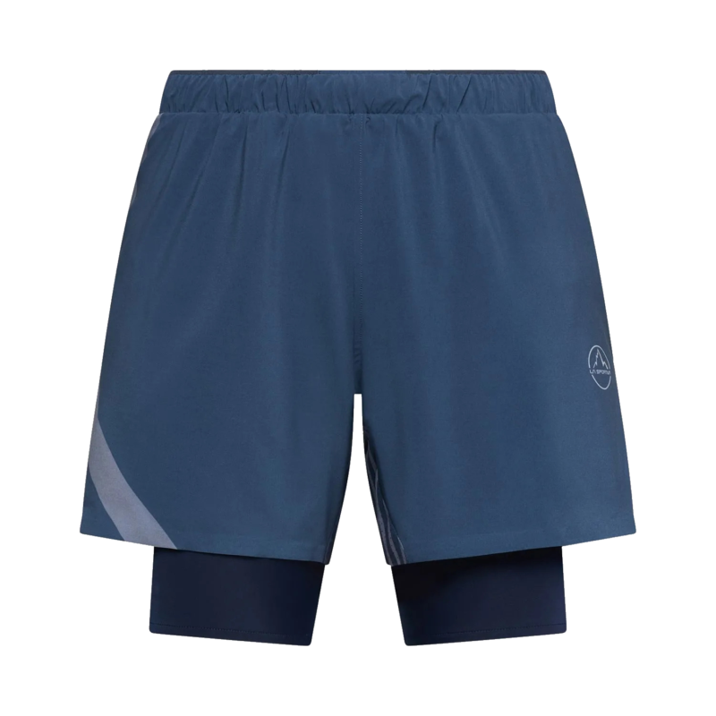 La Sportiva Flow 5" Short M pantaloncini trail running uomo Night/Stone