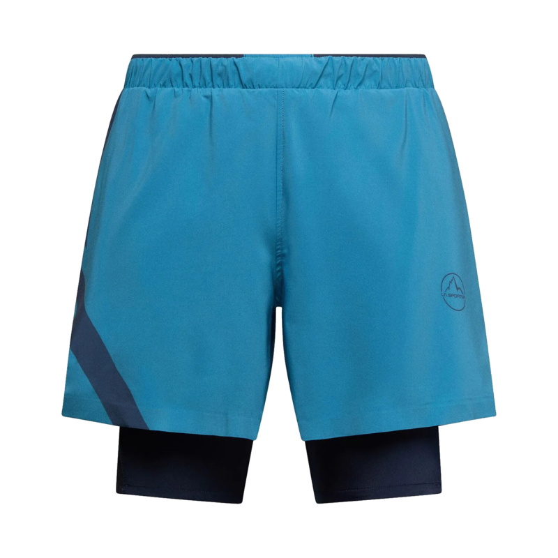 La Sportiva Flow 5" Short M pantaloncini trail running uomo Opal/Night