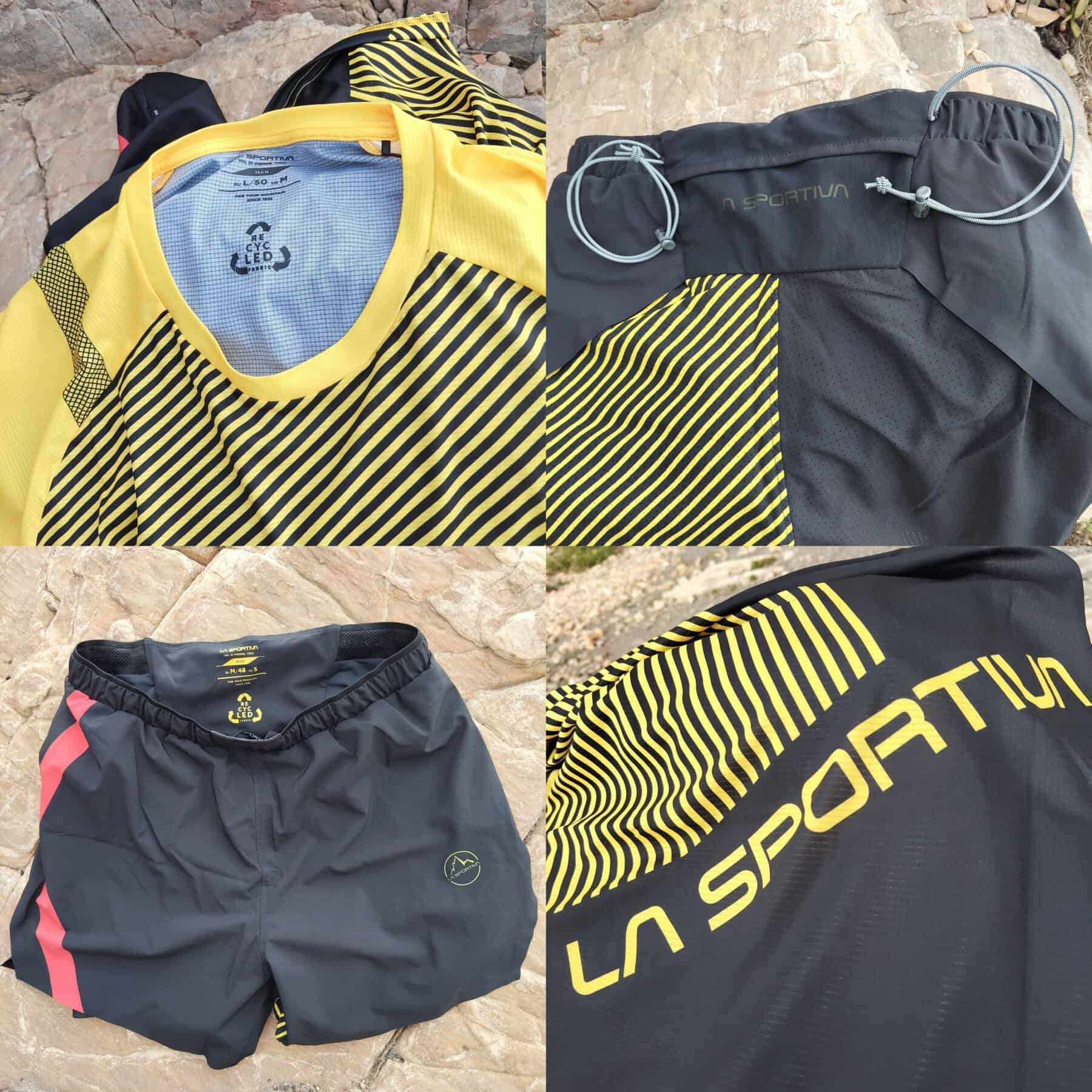 La Sportiva Flow T-Shirt M e La Sportiva Flow 5" Short M