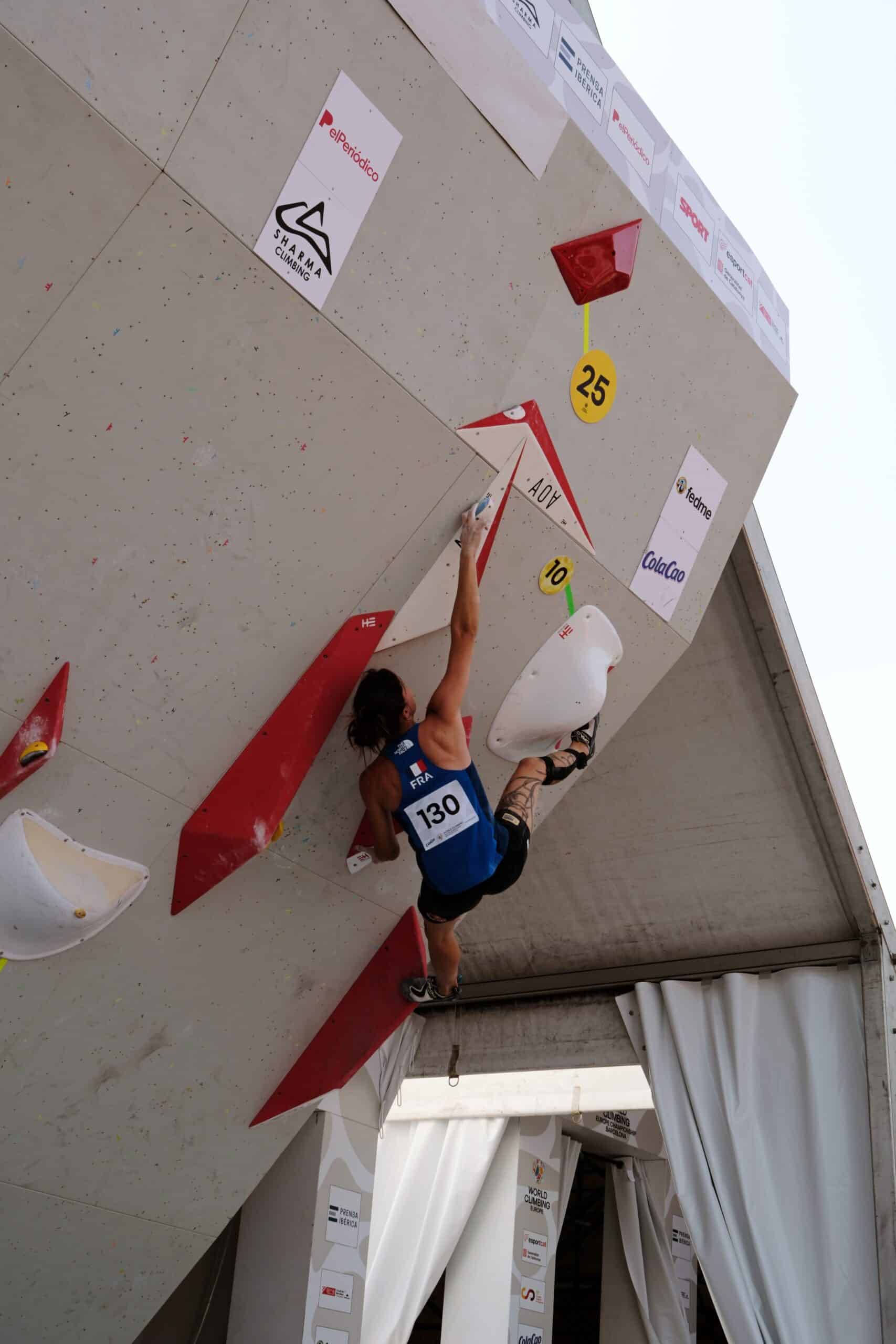 Oranne Bertone, Campionessa Europea Boulder