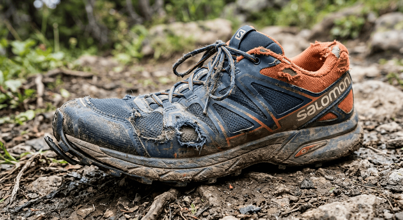 Scarpa trail usurata