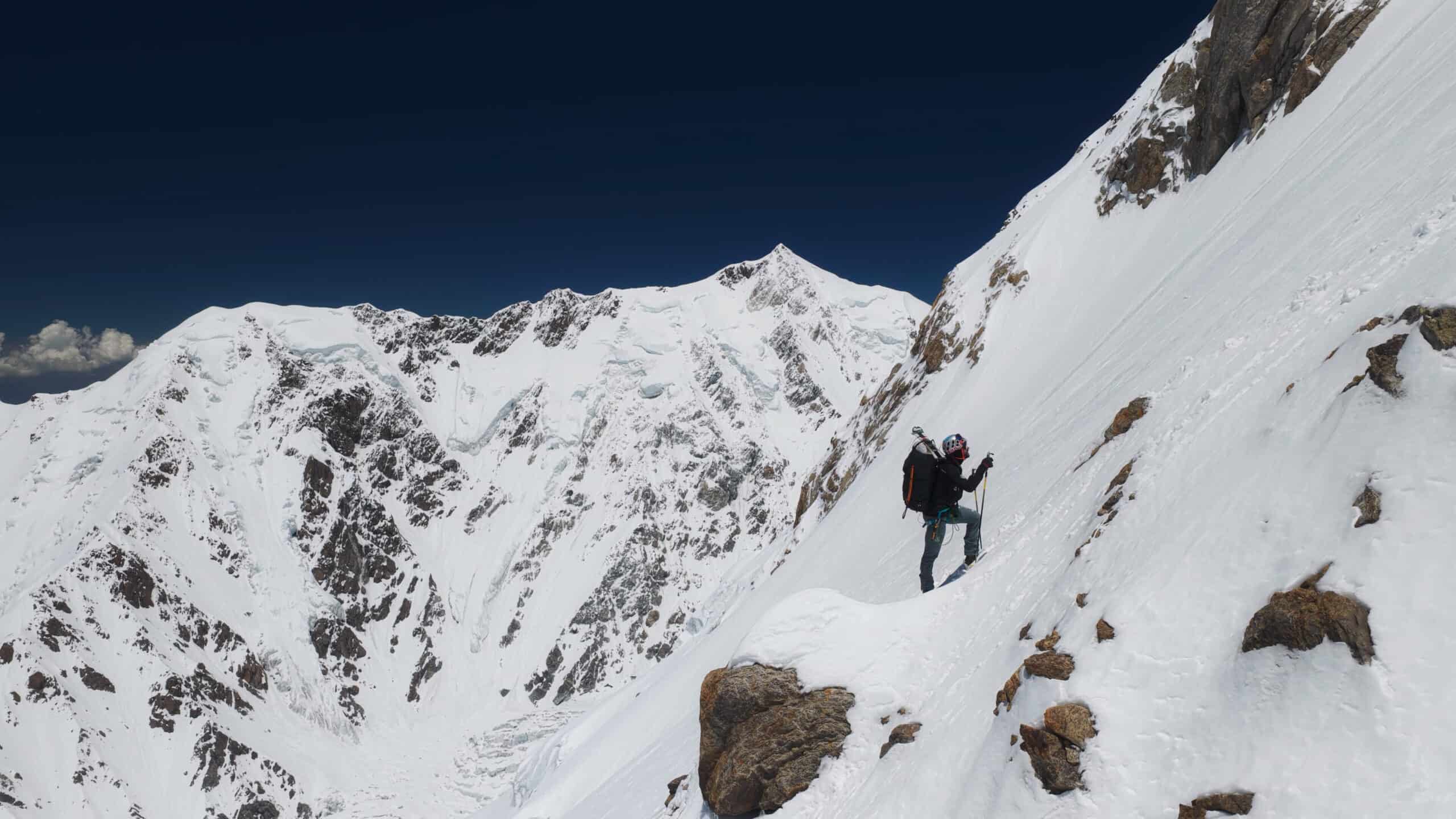 Andrzej Bargiel durante la scalata del Nanga Parbat, Pakistan, il 29 giugno 2026