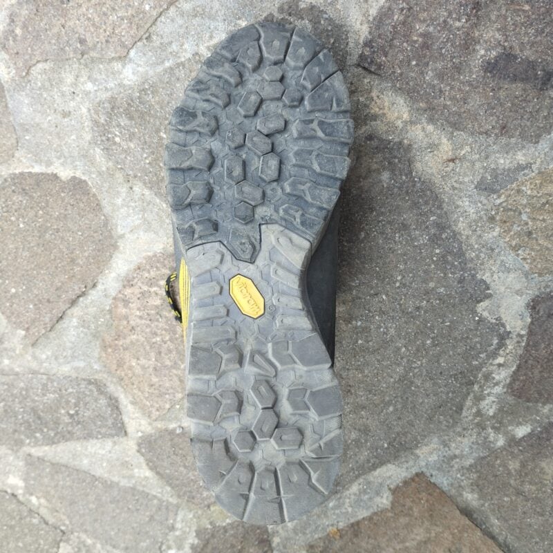Particolare della suola Vibram